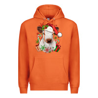 Carrot christmas heifer Premium Hoodie - JahusDesignShop