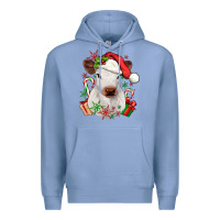 Colony Blue christmas heifer Premium Hoodie - JahusDesignShop