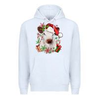 White christmas heifer Premium Hoodie - JahusDesignShop