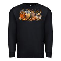 Black cookie coffee cups Premium Sweatshirt - texasbilliewilder