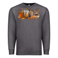 Charcoal Heather cookie coffee cups Premium Sweatshirt - texasbilliewilder