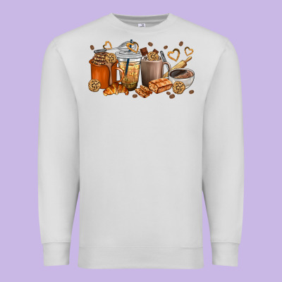 Premium Sweatshirt cookie coffee cups