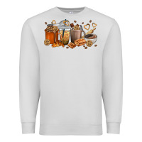 Dove Grey cookie coffee cups Premium Sweatshirt - texasbilliewilder