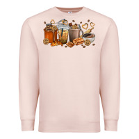 Pale Pink cookie coffee cups Premium Sweatshirt - texasbilliewilder
