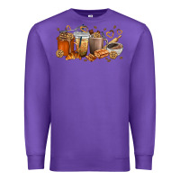 Purple cookie coffee cups Premium Sweatshirt - texasbilliewilder
