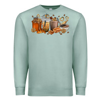 Seafoam cookie coffee cups Premium Sweatshirt - texasbilliewilder