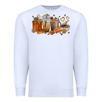 White cookie coffee cups Premium Sweatshirt - texasbilliewilder