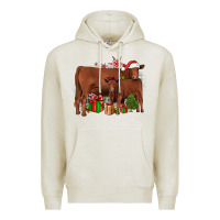 Oatmeal Heather Christmas Gelbvieh Premium Hoodie - JahusDesignShop