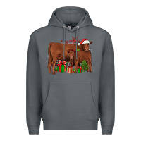 Rock Christmas Gelbvieh Premium Hoodie - JahusDesignShop