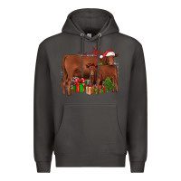 Smoke Christmas Gelbvieh Premium Hoodie - JahusDesignShop