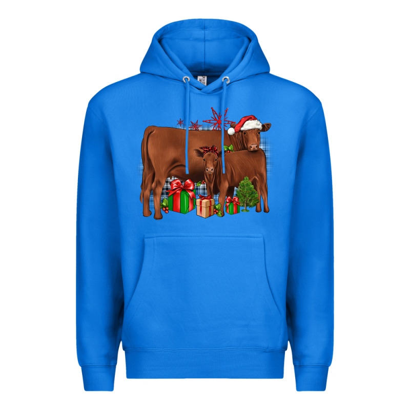 Christmas Gelbvieh Premium Hoodie by JahusDesignShop | Teevron