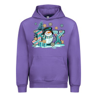 Tulip cute coffeecup snowmanand joy Urban Hoodie - AdoDesignShop