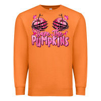 Carrot save the pumpkins breast cancer Premium Sweatshirt - RanaPortraitStore