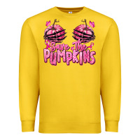 Lemon save the pumpkins breast cancer Premium Sweatshirt - RanaPortraitStore