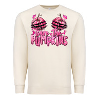 Sandshell save the pumpkins breast cancer Premium Sweatshirt - RanaPortraitStore
