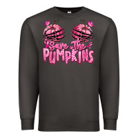 Smoke save the pumpkins breast cancer Premium Sweatshirt - RanaPortraitStore
