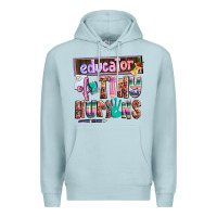 Blue Mist educator of tiny humans Premium Hoodie - AdoDesignShop
