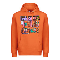Carrot educator of tiny humans Premium Hoodie - AdoDesignShop