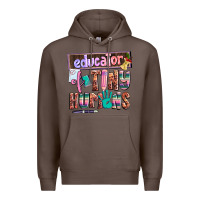 Coffee educator of tiny humans Premium Hoodie - AdoDesignShop