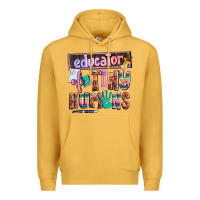 Mustard educator of tiny humans Premium Hoodie - AdoDesignShop