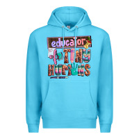 Ocean Blue educator of tiny humans Premium Hoodie - AdoDesignShop