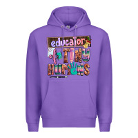 Purple educator of tiny humans Premium Hoodie - AdoDesignShop