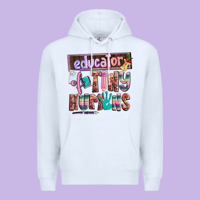 Educator Of Tiny Humans Premium Hoodie Designed By Adodesignshop