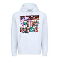 White educator of tiny humans Premium Hoodie - AdoDesignShop