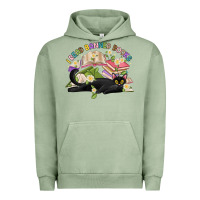 Pigment Oil Green i read banned books Urban Hoodie - Artiststas