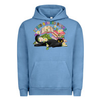 Pigment Pebble Blue i read banned books Urban Hoodie - Artiststas