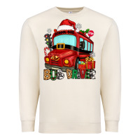 Sandshell christmas bus driver Premium Sweatshirt - Zillion Design Studio