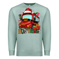 Seafoam christmas bus driver Premium Sweatshirt - Zillion Design Studio