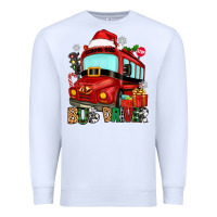 White christmas bus driver Premium Sweatshirt - Zillion Design Studio