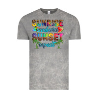 Cloud Rock sunrise sunburn sunset repeat Vintage Tee - Artiststas