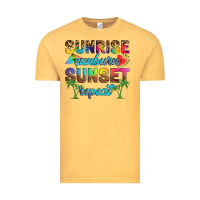 Vintage Mustard sunrise sunburn sunset repeat Vintage Tee - Artiststas