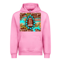 Fuchsia Pink football leopard turquoise gemstone sunflower Urban Hoodie - JahusDesignShop