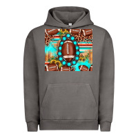 Pigment Tornado football leopard turquoise gemstone sunflower Urban Hoodie - JahusDesignShop