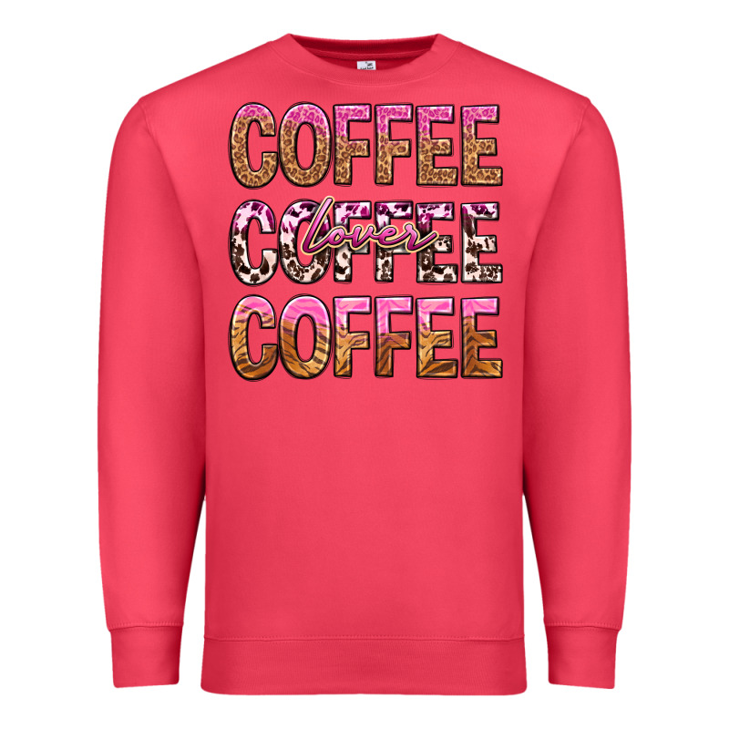 Coffee Coffee Coffee Lover Premium Sweatshirt by texasbilliewilder | Teevron