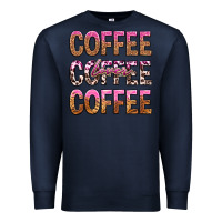 Navy coffee coffee coffee lover Premium Sweatshirt - texasbilliewilder