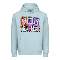 Blue Mist art teacher Premium Hoodie - AdoDesignShop