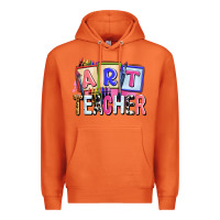 Carrot art teacher Premium Hoodie - AdoDesignShop