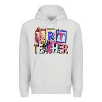 Dove Grey art teacher Premium Hoodie - AdoDesignShop