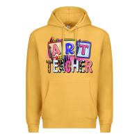 Mustard art teacher Premium Hoodie - AdoDesignShop