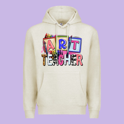 Art Teacher Premium Hoodie Designed By Adodesignshop