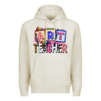 Oatmeal Heather art teacher Premium Hoodie - AdoDesignShop