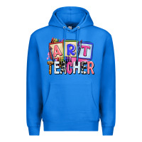 True Royal art teacher Premium Hoodie - AdoDesignShop