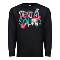 Black dental squad with cowhide Premium Sweatshirt - texasbilliewilder