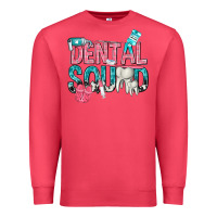 Cardinal dental squad with cowhide Premium Sweatshirt - texasbilliewilder