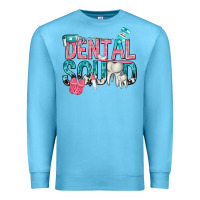 Ocean Blue dental squad with cowhide Premium Sweatshirt - texasbilliewilder