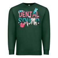 Sports Green dental squad with cowhide Premium Sweatshirt - texasbilliewilder